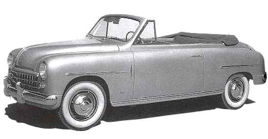 Ab 1952 wurde das Fiat 1400 Kabrio alternativ auch mit dem neuen 1900er 