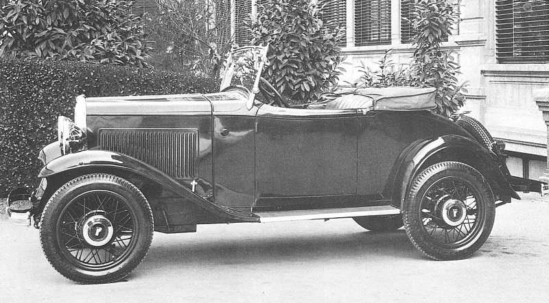 Fiat 508 Balilla Spider 1932