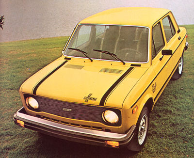Fiat 128 Rally 4t rige Limousine mit Ausstattung hnlich dem Fiat 128