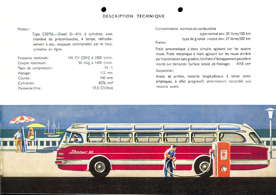 Ikarus 55 mit Motor D 614