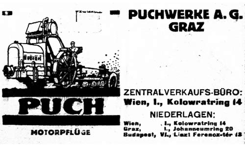 Puch - Excelsior Motorpflug