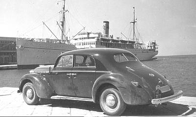 2 Schiffe .. Opel Admiral  Bj. 38