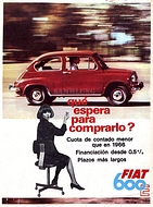 Fiat Argentina - 600 E - Werbung