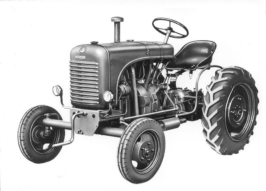 Traktor Steyr Typ T80 aus Blech